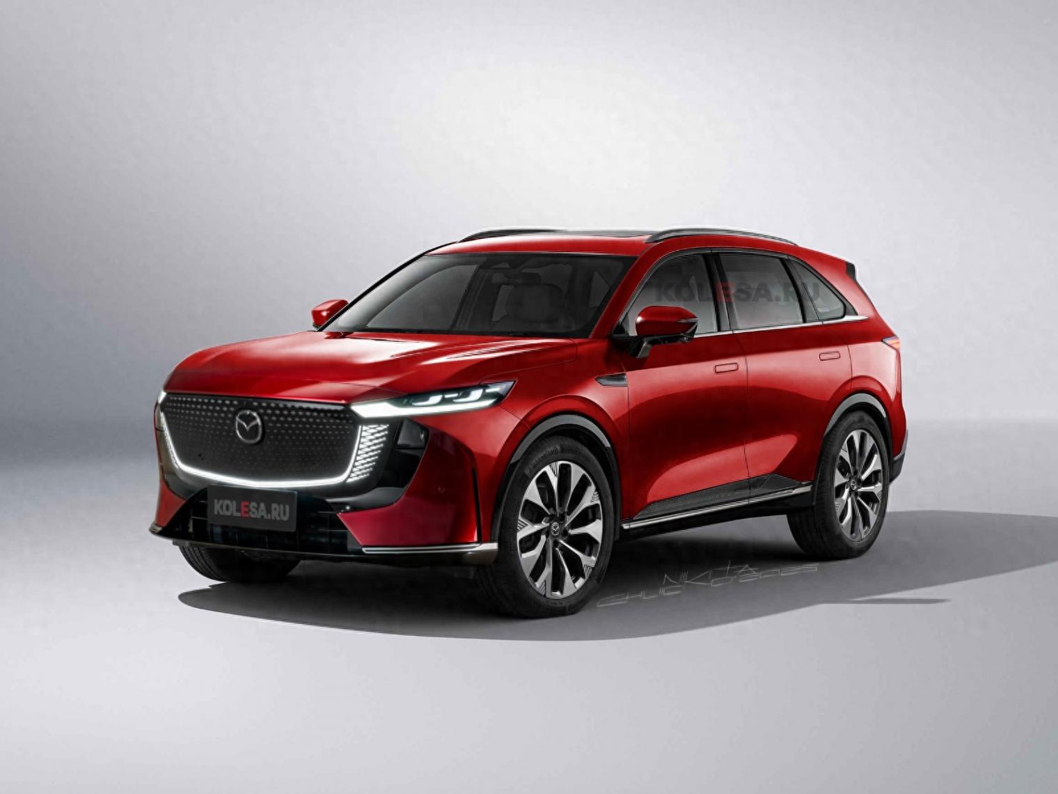 2025款馬自達CX-5渲染圖曝光?這顏值、這配置,直接王炸!