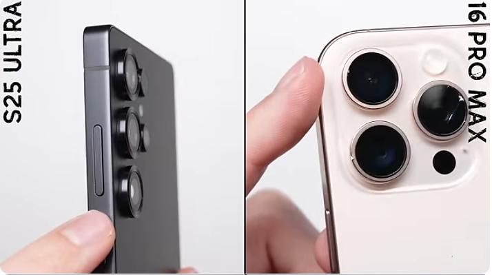 三星 Galaxy S25 Ultra 與 iPhone 16 Pro Max 跌落測試,誰是 “抗摔王者”